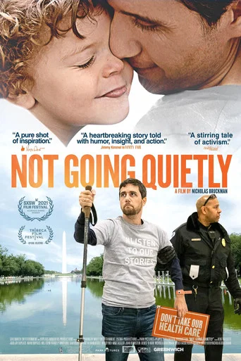 Movie poster for Not Going Quietly (2021)