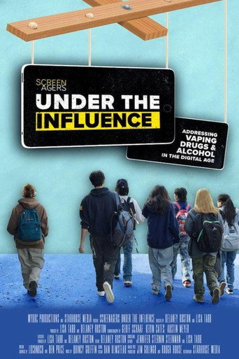 Movie poster for Screenagers Under The Influence: Vaping, Drugs, and Alcohol in the Digital Age (2023)