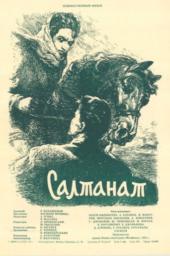 Movie poster for Saltanat (1955)