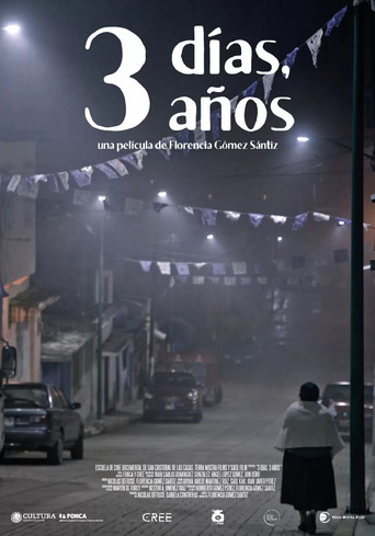 Movie poster for 3 Days, 3 Years (2021)