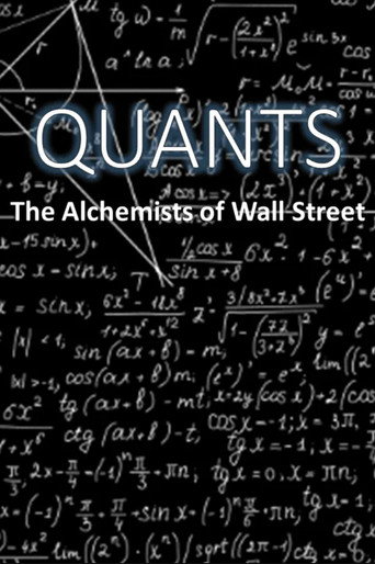 Movie poster for Quants: The Alchemists of Wall Street (2010)