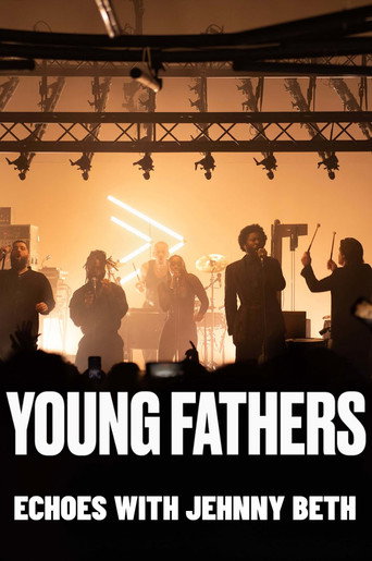 Movie poster for Young Fathers: Echoes with Jehnny Beth (2023)