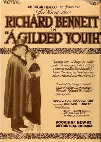 Movie poster for The Gilded Youth (1917)