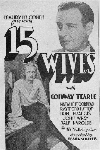 Movie poster for Fifteen Wives (1934)