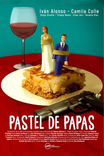 Pastel de papas poster