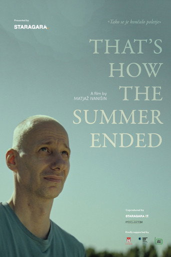Movie poster for That’s How the Summer Ended (2022)