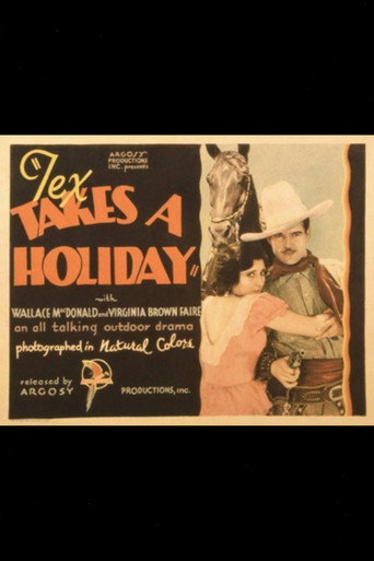 Movie poster for Tex Takes a Holiday (1932)