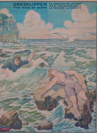 Movie poster for Dødsklippen (1913)