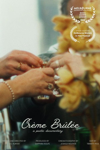Movie poster for Crème Brûlée (2025)