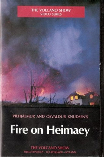 Movie poster for Fire on Heimaey (1990)