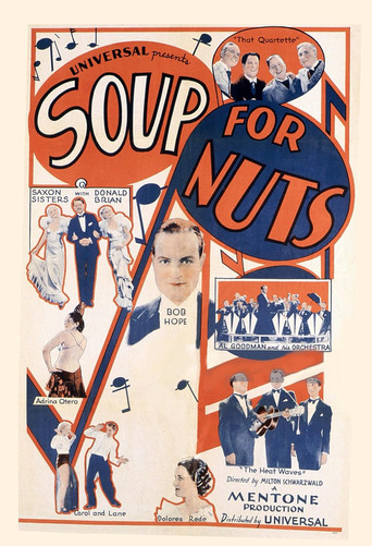 Movie poster for Soup for Nuts (1934)