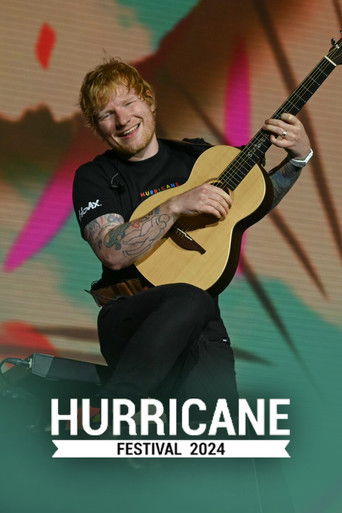 Ed Sheeran: Hurricane Festival poster