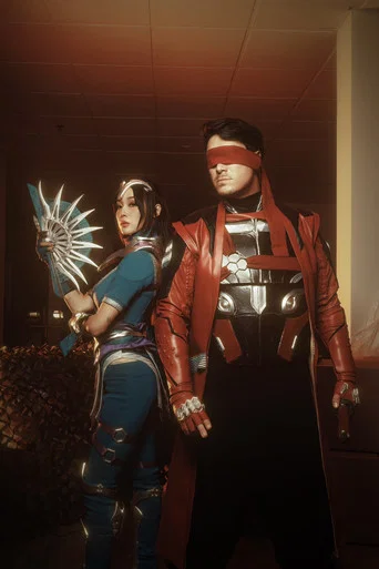 Movie poster for Kenshi V Kitana: Battle of The Realms (2024)