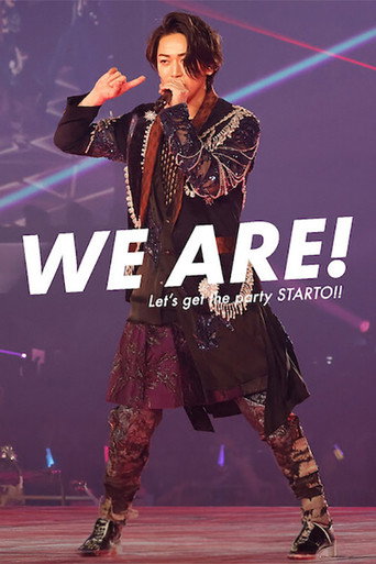 Movie poster for We Are! Let's get the party STARTO!! (2024)