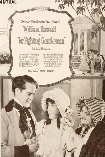 Movie poster for A Rough Shod Fighter (1917)