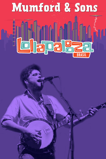 Movie poster for Mumford & Sons - Live at Lollapalooza 2016 (2016)