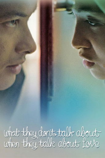 What They Don't Talk About When They Talk About Love poster