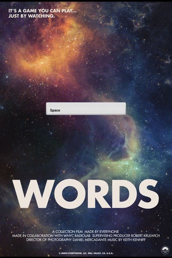 Words poster