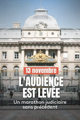 Movie poster for 13 novembre : L'Audience est levée (2023)