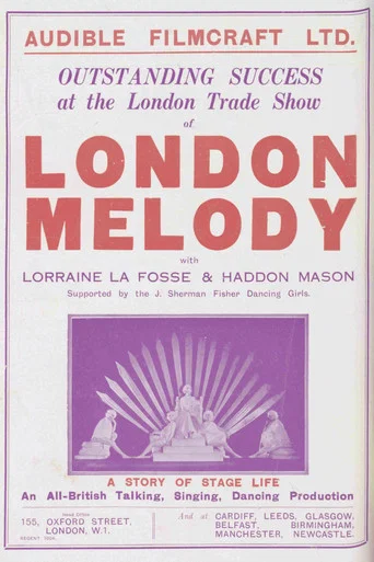 Movie poster for London Melody (1930)