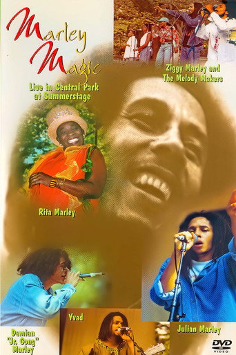 Movie poster for Marley Magic - Live in Central Park at Summerstage (1997)