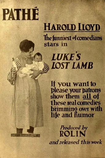 Movie poster for Luke's Lost Lamb (1916)