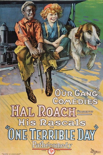 Movie poster for One Terrible Day (1922)