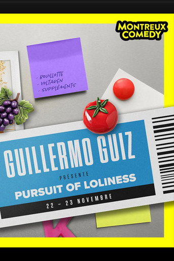 Montreux Comedy Festival 2024 : Guillermo Guiz présente Pursuit of Loliness poster