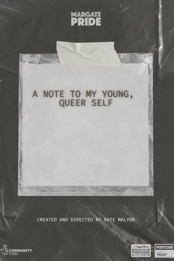 Movie poster for A Note to My Young, Queer Self (2025)