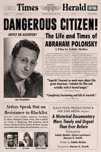 Movie poster for Dangerous Citizen: The Life and Times of Abraham Polonsky (2026)