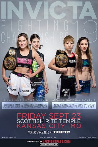 Movie poster for Invicta FC 19: Maia vs. Modafferi (2016)