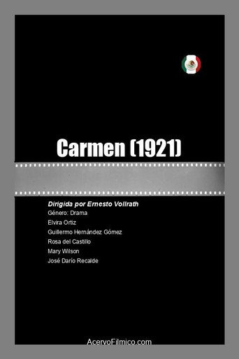 Movie poster for Carmen (1921)