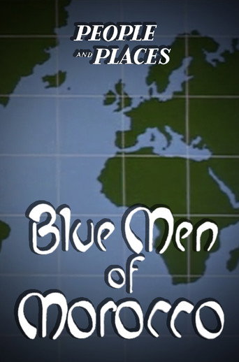 Movie poster for The Blue Men of Morocco (1957)