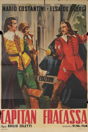 Movie poster for Capitan Fracassa (1940)