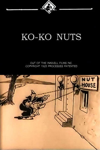 Movie poster for Koko Nuts (1925)