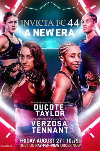 Movie poster for Invicta FC 44: A New Era (2021)