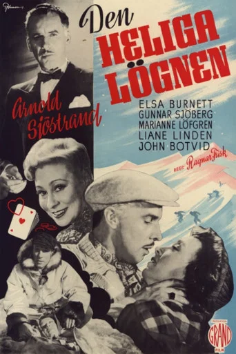 Movie poster for Den heliga lögnen (1944)