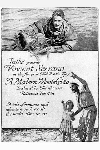 Movie poster for A Modern Monte Cristo (1917)