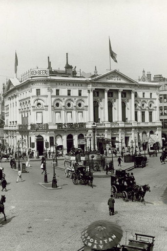 Movie poster for On a Runaway Motor-Car Through Piccadilly Circus (1899)