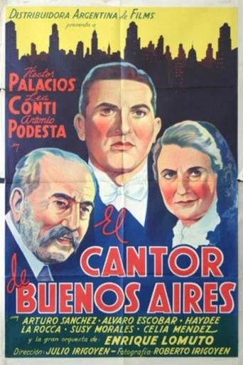 Movie poster for El cantor de Buenos Aires (1940)
