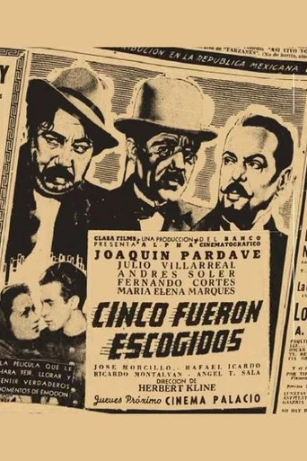 Movie poster for Cinco fueron escogidos (1943)