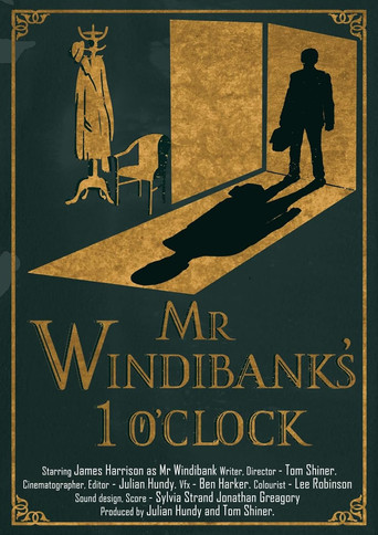 Movie poster for Mr Windibank's 1 o'clock (2022)