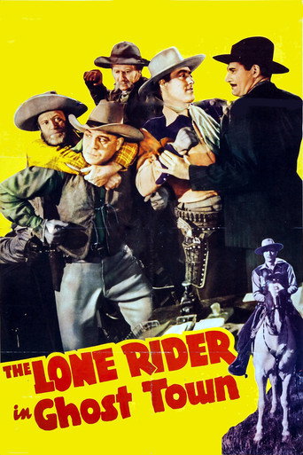 Movie poster for The Lone Rider in Ghost Town (1941)