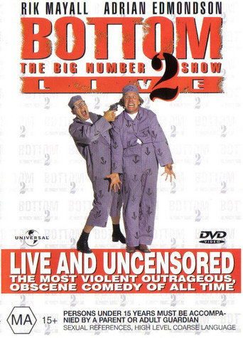 Bottom Live 2: The Big Number 2 Tour poster
