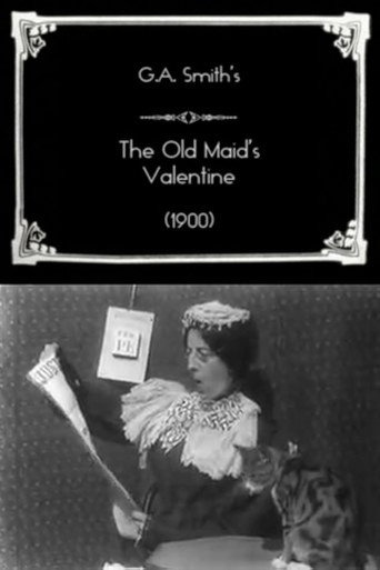 Movie poster for The Old Maid's Valentine (1900)
