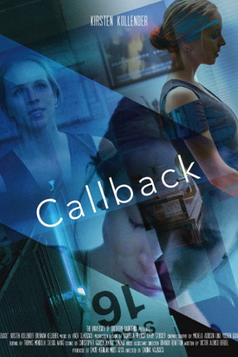 Movie poster for Callback (2019)