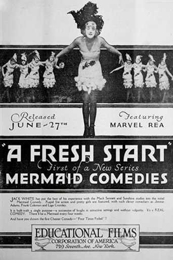 Movie poster for A Fresh Start (1920)