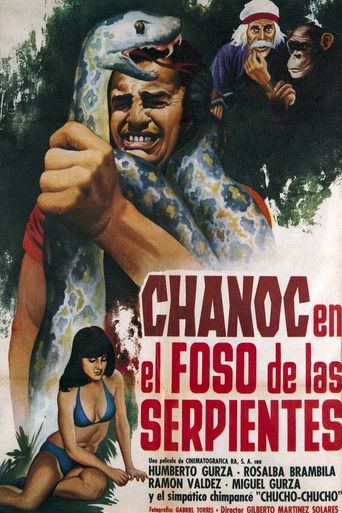 Chanoc en el foso de las serpientes poster