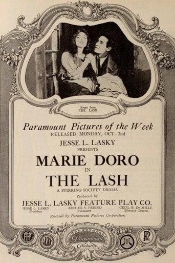 Movie poster for The Lash (1916)