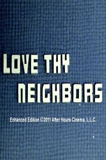 Movie poster for Love Thy Neighbors (1970) AKA Visual Aid (1972)